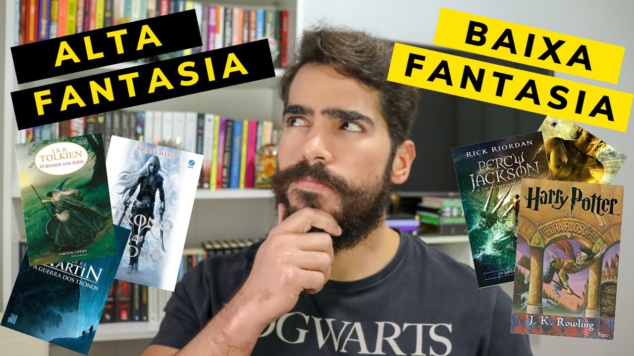 ALTA FANTASIA VS BAIXA FANTASIA | Me Acabei de Ler