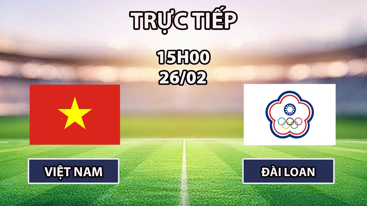 🔴U17 Việt Nam - U17 Đài Loan | Vòng Loại U17 | Cơn Ác Mộng Của Đối Thủ