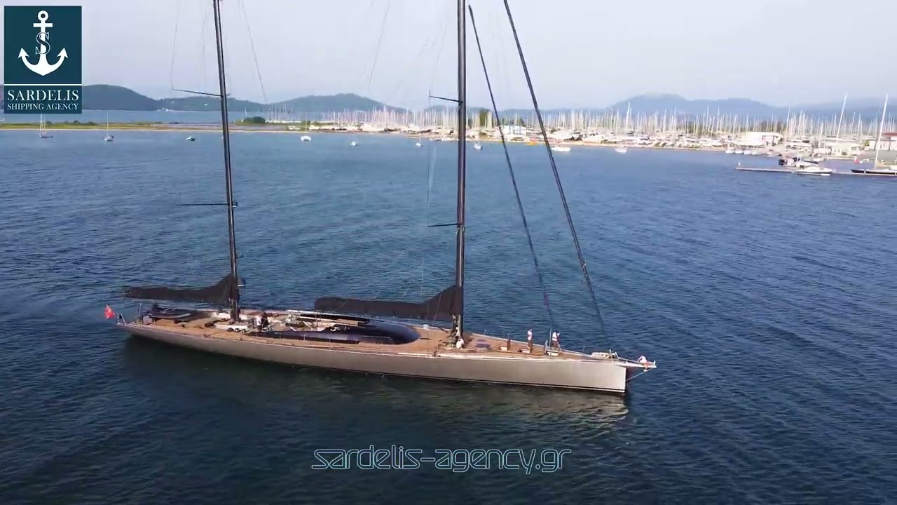 S/Y SAMURAI at Preveza Port , Greece
