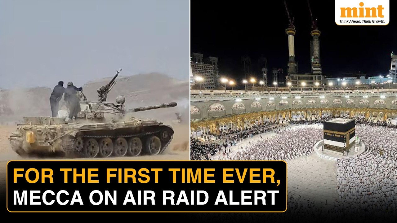 Mecca On HIGH Alert, Saudi Says Houthi Drone Intercepted Near Islam&rsquo;s Holiest City | Video