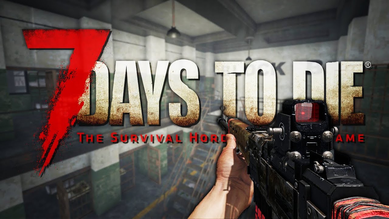 【7DTD】新たに追加された”雪山刑務所”に行ったらゾンビ大量すぎて笑ったwww「7 Days to Die α21」実況プレイ #37