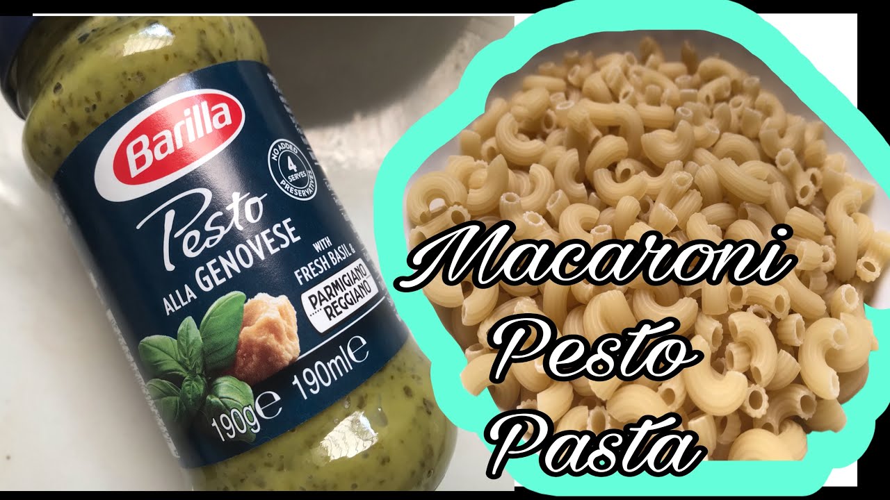 How to cook Macaroni with Barilla Pesto Alla Genovese |Aloja’s Diary