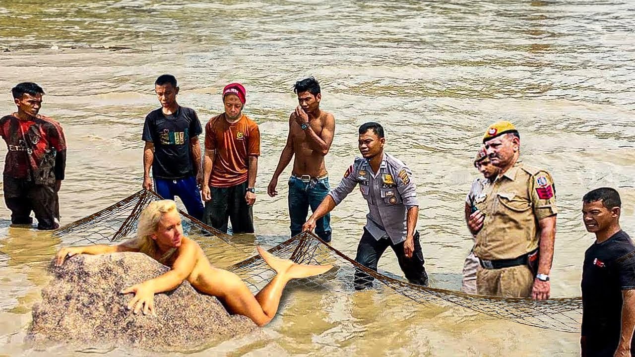 This Man's Camera Caught Some Creature Crawling Out of the River