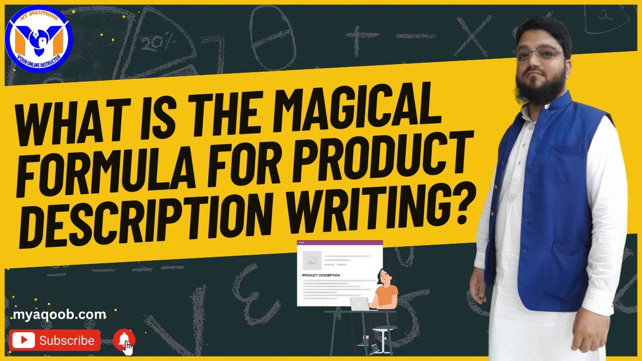 What is the Magical Formula for Product Description Writing | MY Solutions #productdescription