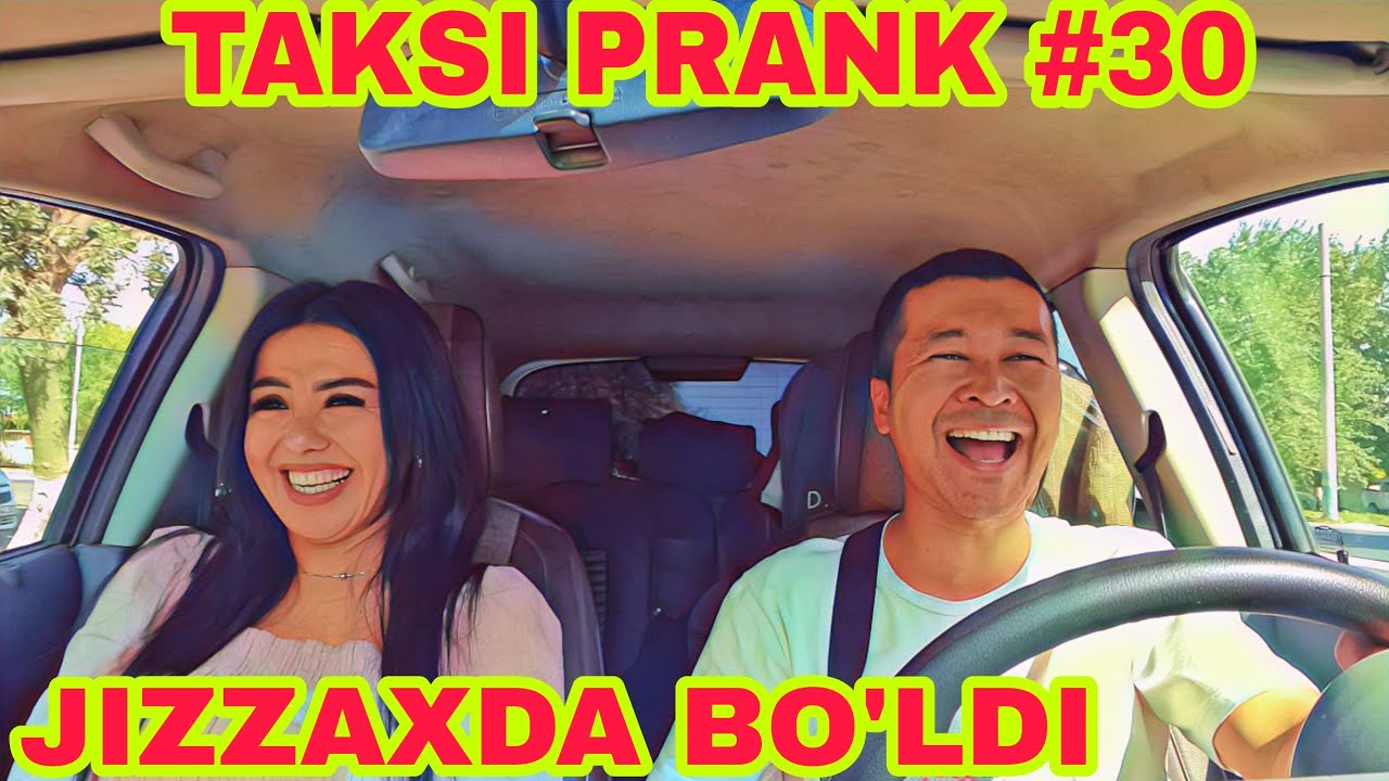TAKSI PRANK #30-SONI JIZZAXDA BO'LDI