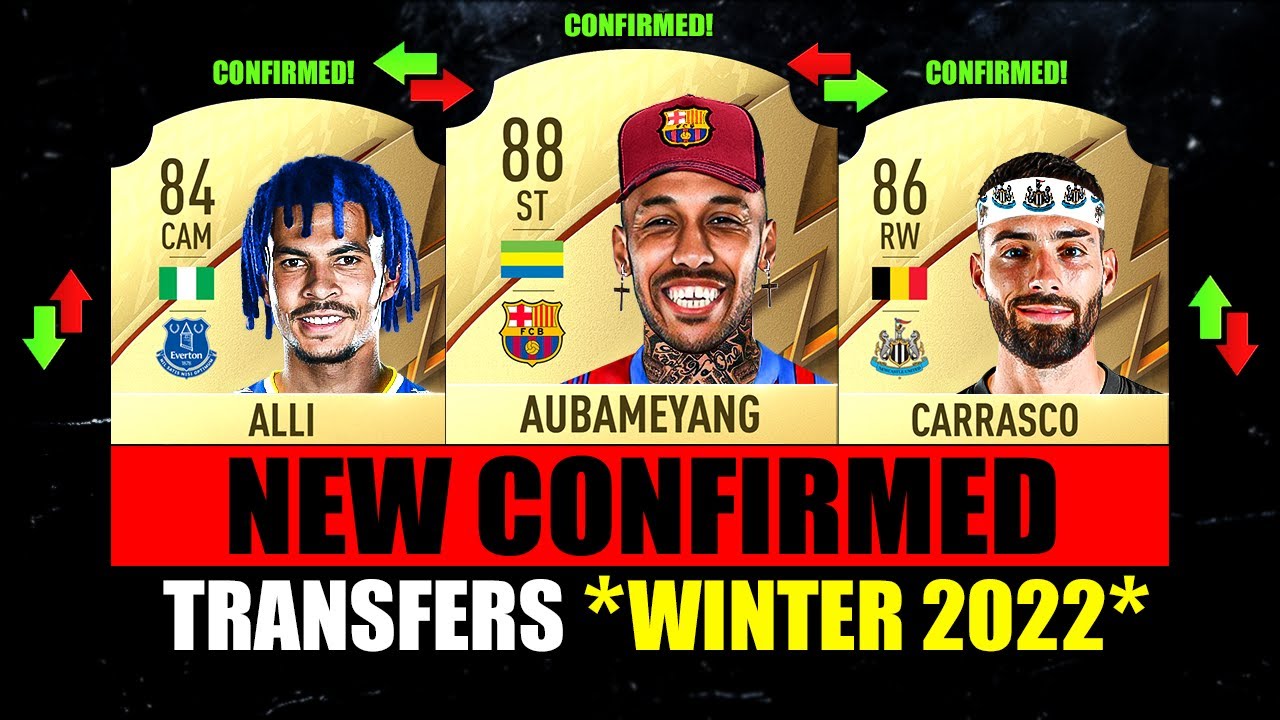 FIFA 22 | NEW CONFIRMED TRANSFERS & RUMOURS! 🤪🔥 ft. Alli, Aubameyang, Carrasco… etc