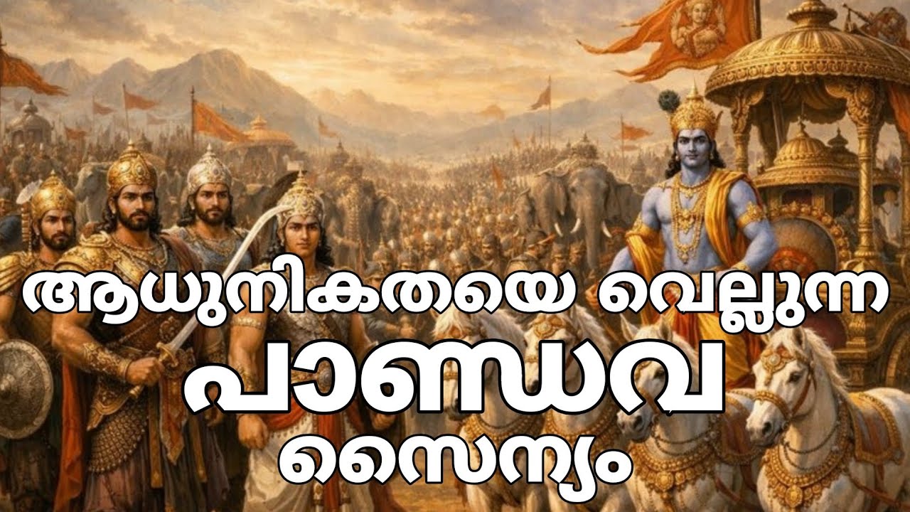 പാണ്ഡവരുടെ സൈന്യം Pandava Army |Mahabharata