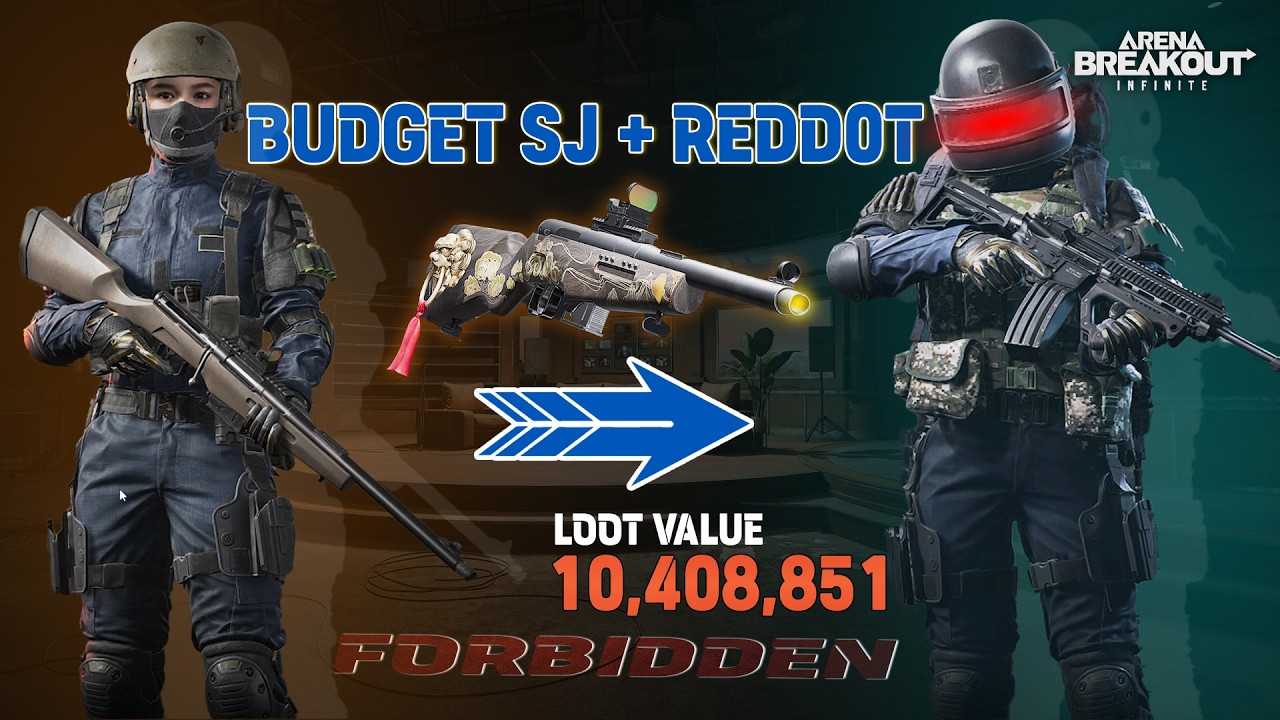 На самом деле ЛУЧШЕЕ бюджетное оружие | SJ + Reddot | Arena Breakout Infinite