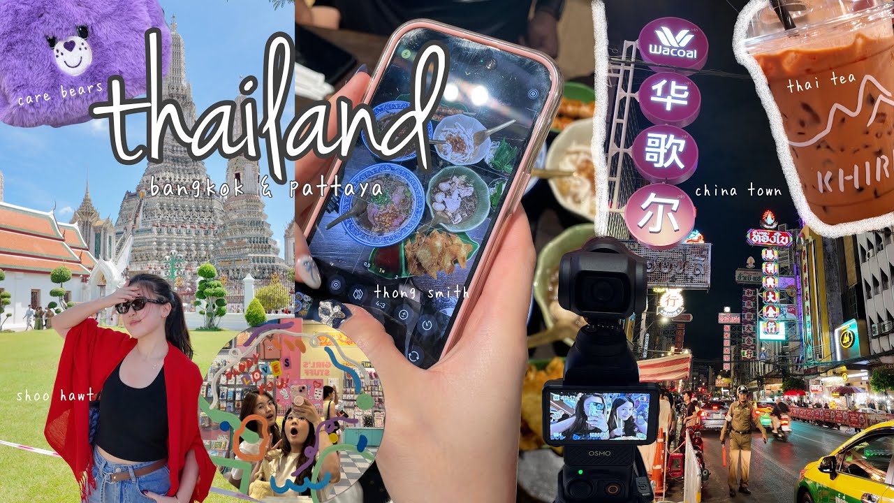 4D5N Bangkok + Pattaya Vlog!🇹🇭✨✈️