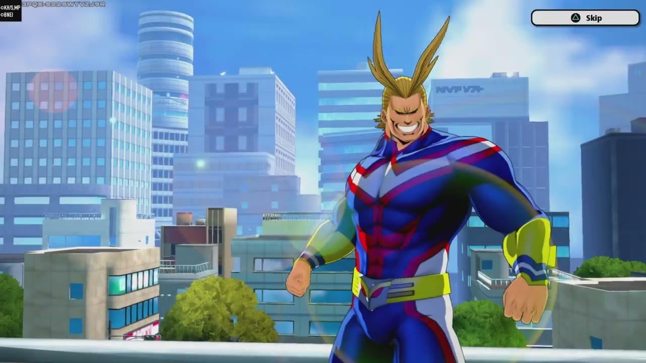 Fumikage is a demon in my hero ultra rumble