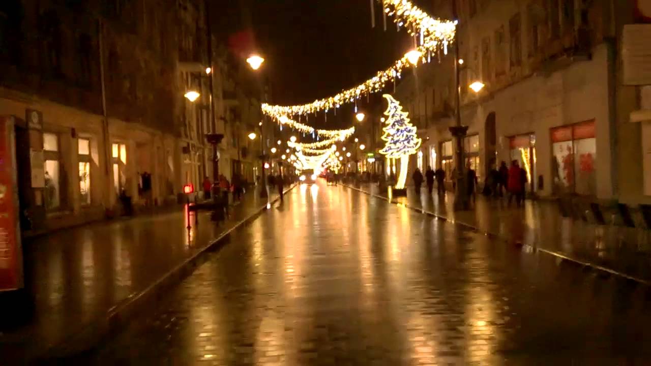 Lodz by night 8