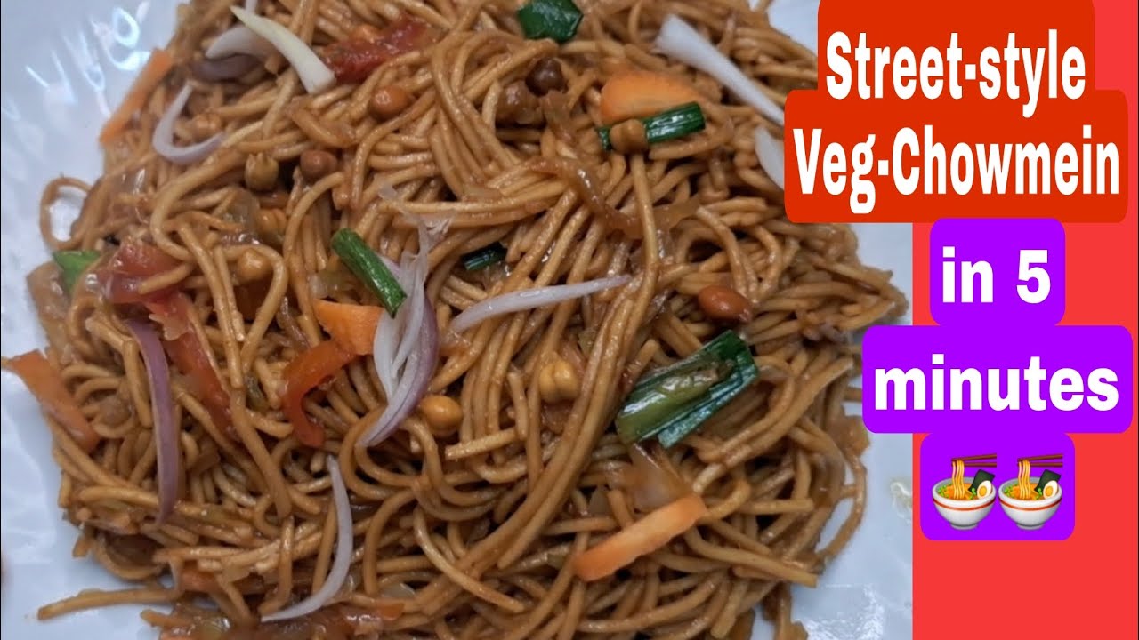 How to make Street Style Chowmein || || भेज चाउमिन नेपाली स्वादमा यसरी बनाउनुहोस|Veg Chowmein Recipe