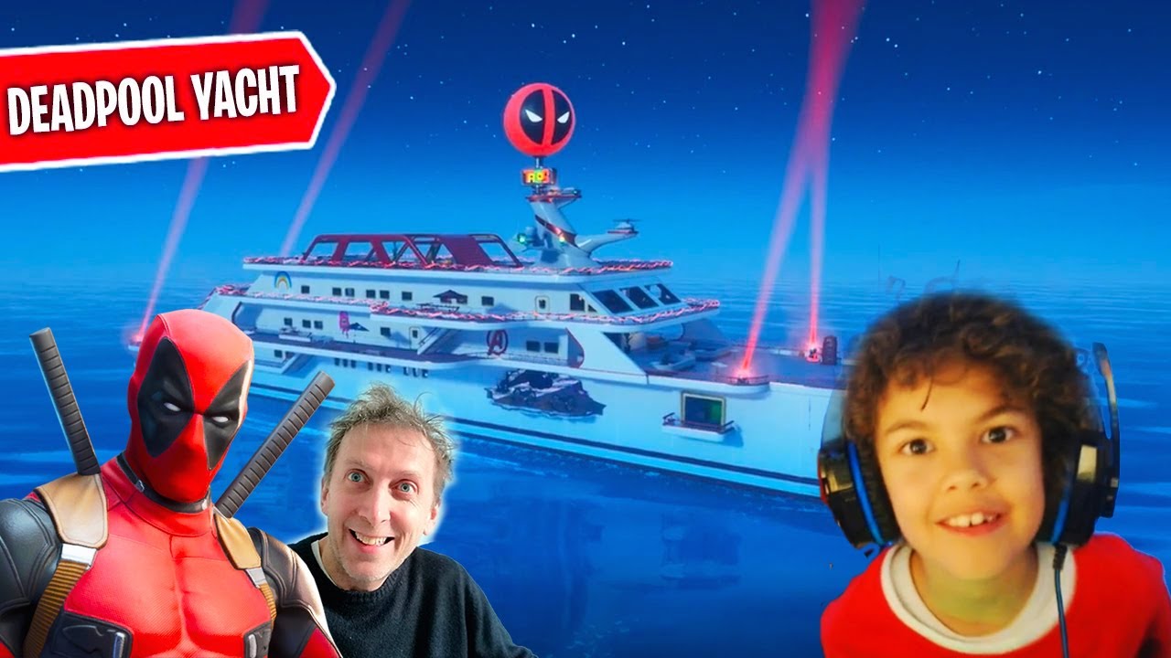 IL NUOVO YATCH DI DEADPOOL - *il meglio delle mie Live di Fortnite*