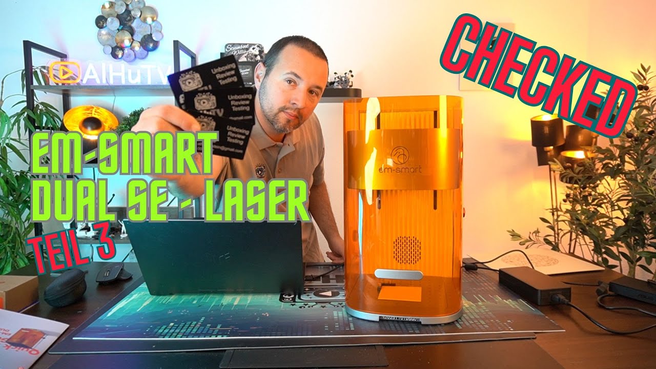 EM-Smart Dual SE - 20W Faser und Dioden Laser - Der Alleskönner - Teil 3 REVIEW