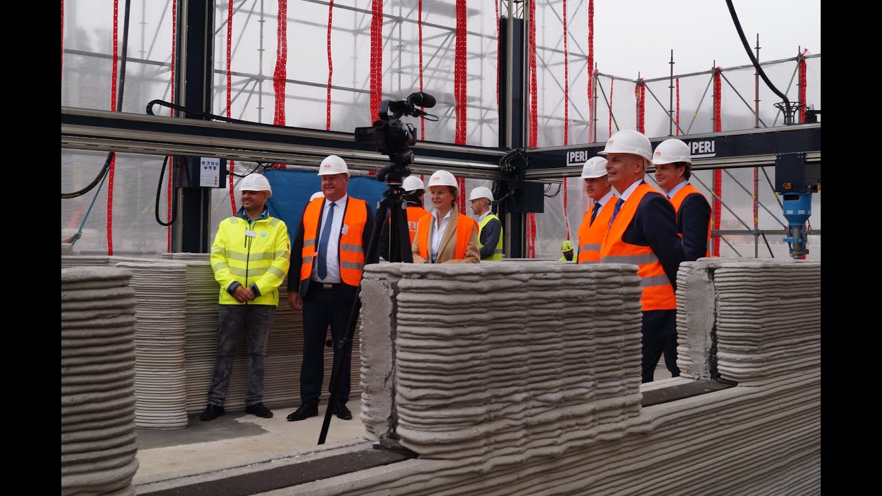 Erstes 3D- gedrucktes Wohnhaus entsteht in Beckum