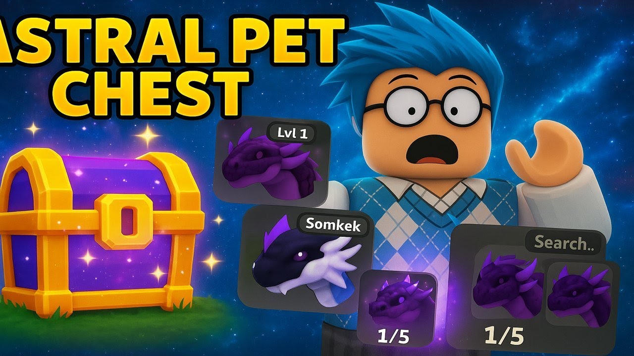 Dungeon Heroes Opening the ASTRAL PET CHEST in Roblox! (INSANE Luck!)