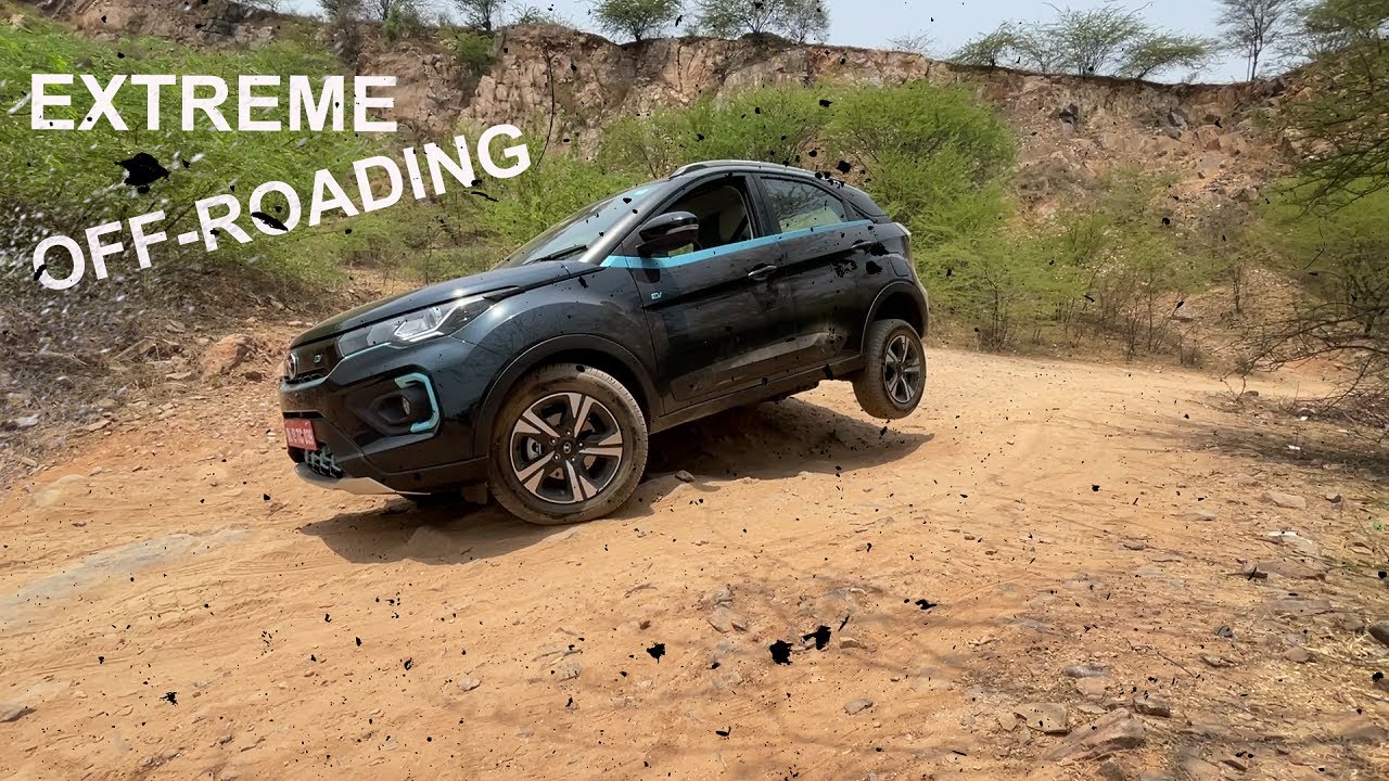 Nexon EV Max -  Dum Hai Kya ? Off-Road Ja Sakti Hai ? MAX Off-Roading