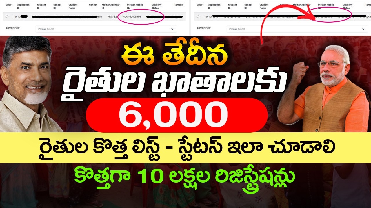 రైతులకు 6,000 విడుదల | Annadata sukhibhava Status | PM Kisan 22 Installment Status | @ViralVasu