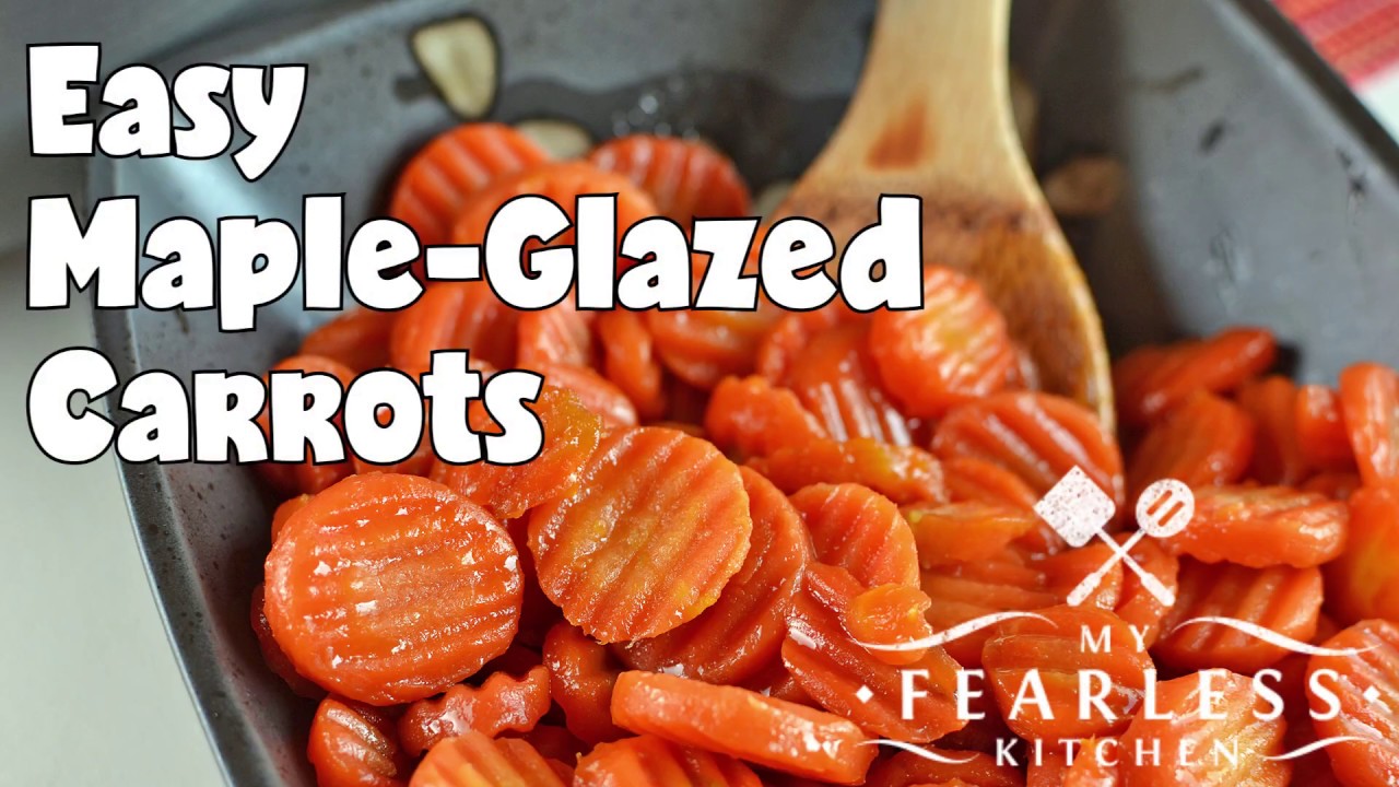 Easy Maple-Glazed Carrots