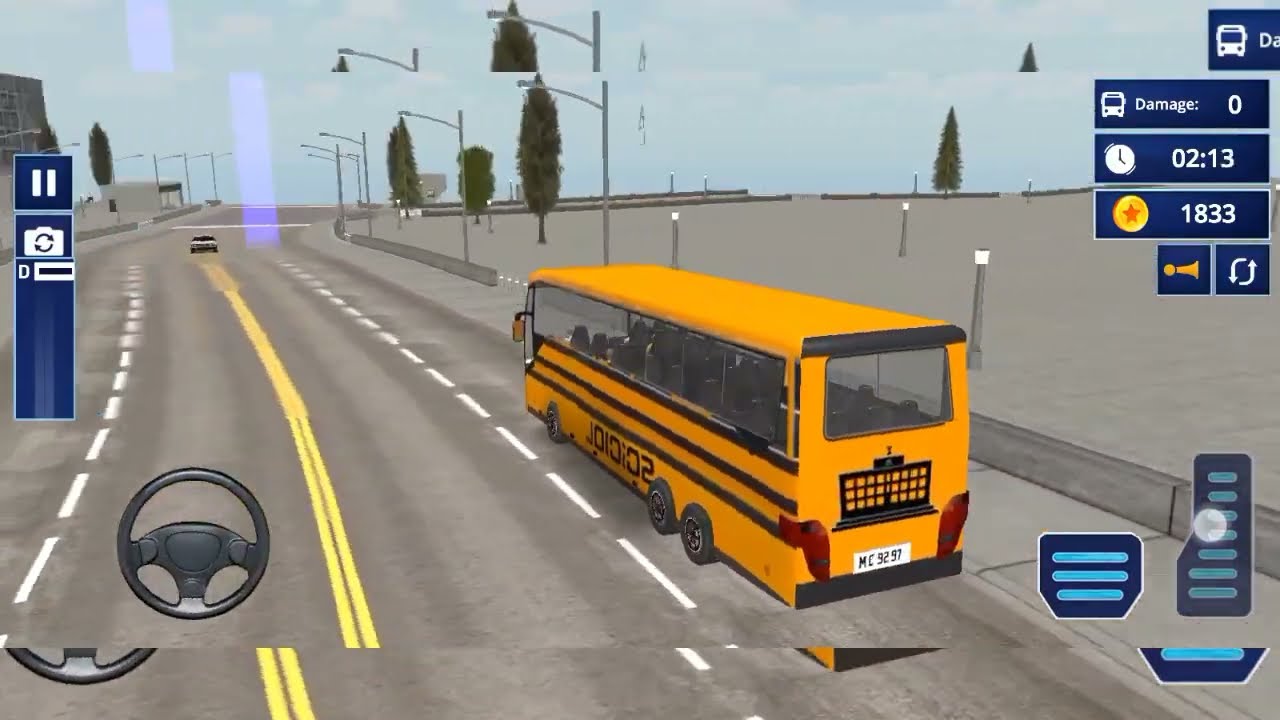 Level - 5 to 8 | School Bus Simulator 3D | School Bus Game | Simulator Game | Bus Driving | A Gunwal