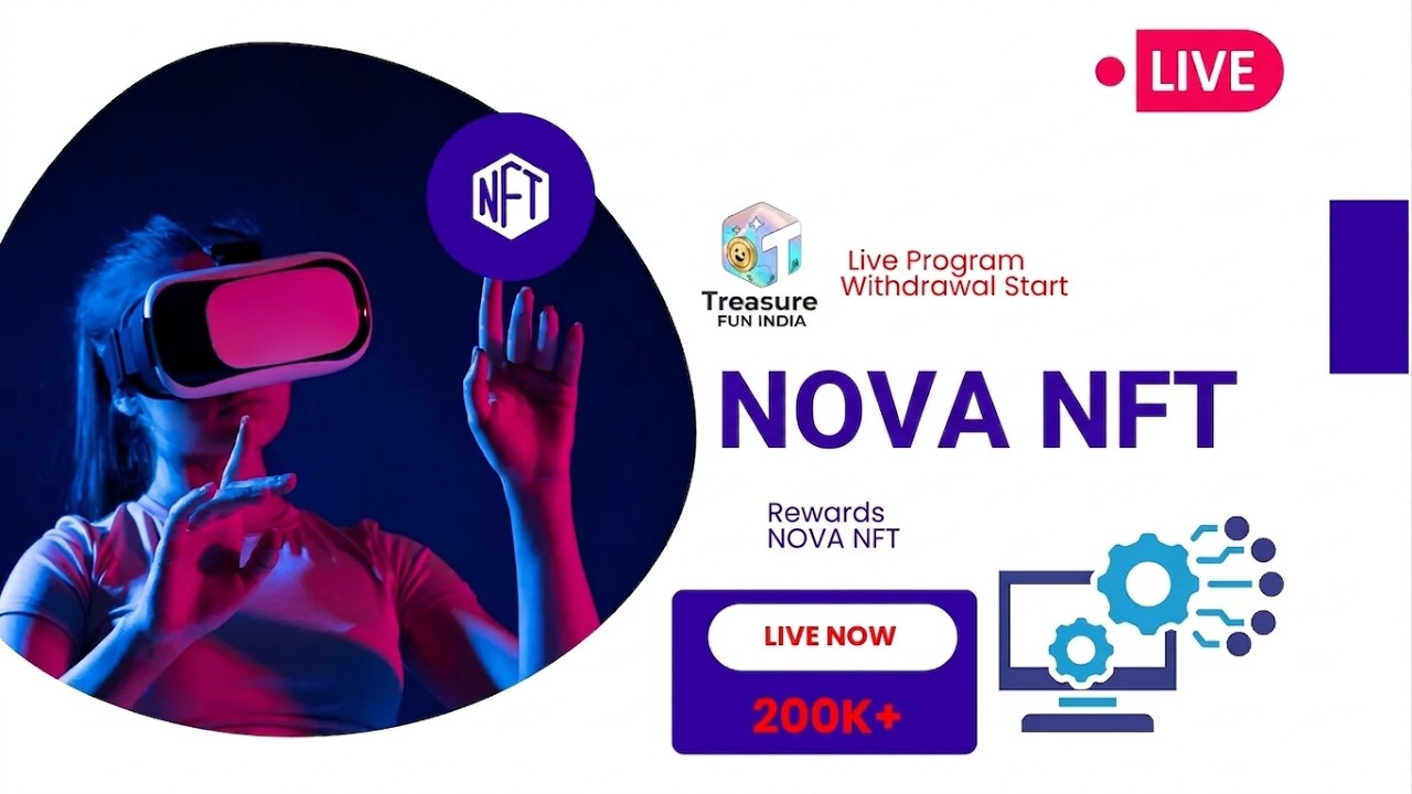 Nova NFT Very Very Important Update Withdrawal Live Program Withdrawal Start Now Today Video Live