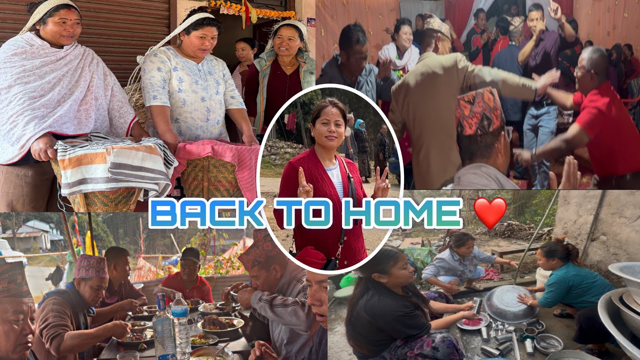  SABAI LAI BYE BYE👋 ( AANTIM DIN ) 🙏CHITWAN BATA GHAR TER LAGHIYOO || MINU GURUNG|| 🤍