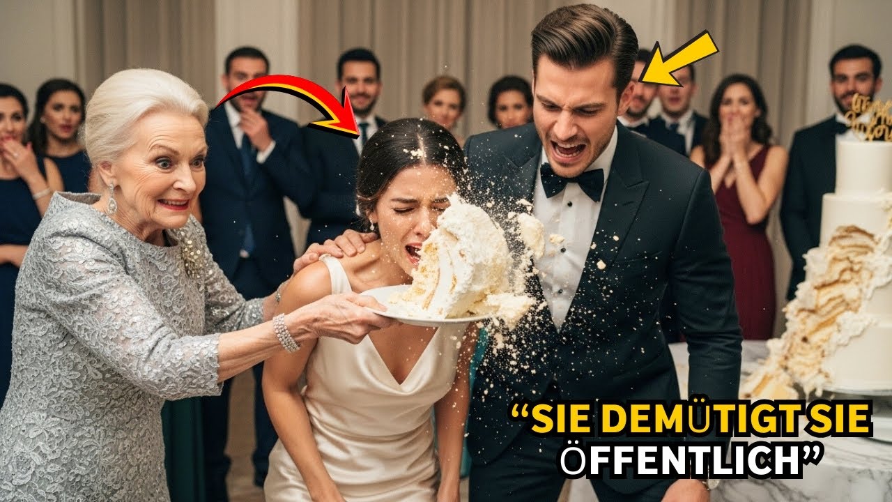 Schwiegermutter zerdrückt Torte in ihr Gesicht – Milliardär-Ehemann rächt sich EISKALT!