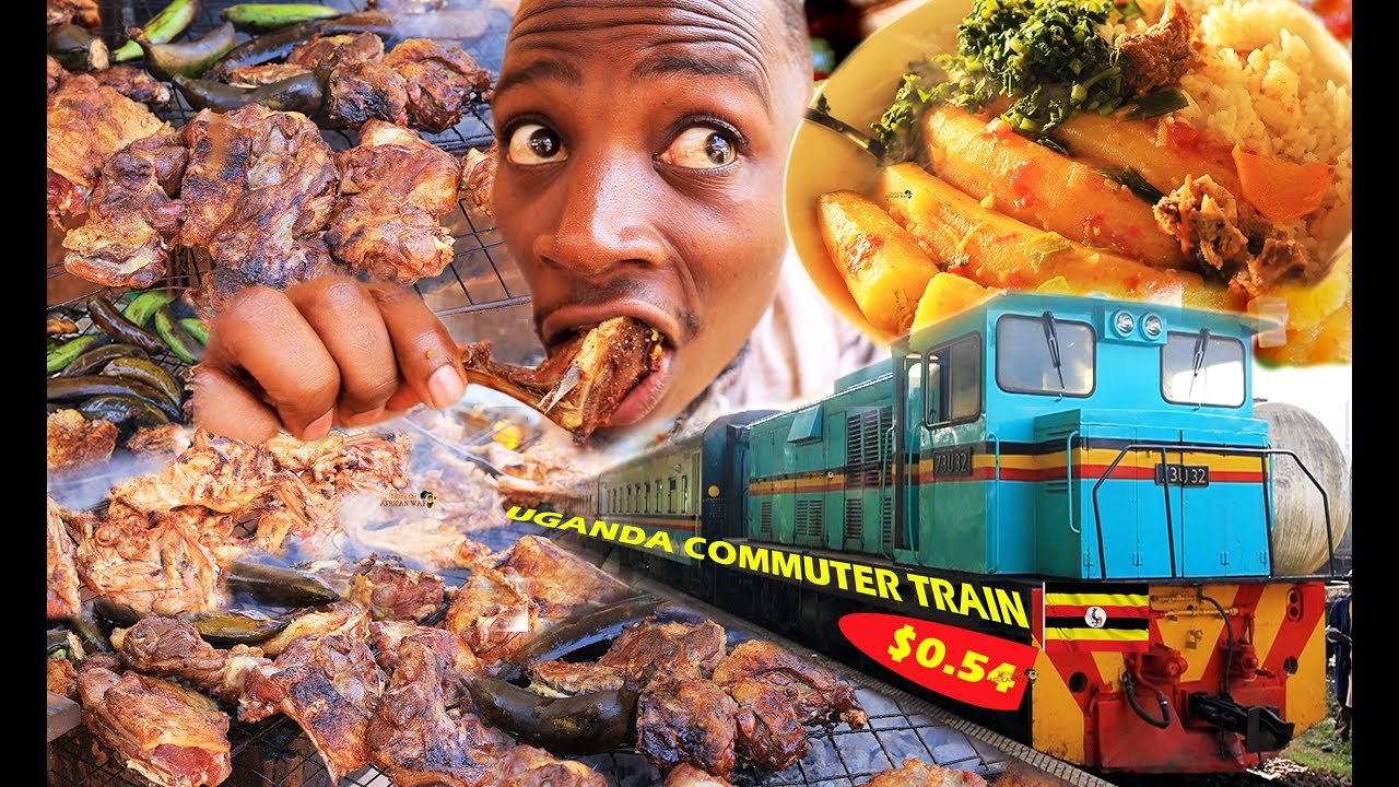 WE RODE THE UGANDAN TRAIN!! 🚂 Costs, Food and Fun In Kampala - YOU WON'T BELIEVE THIS