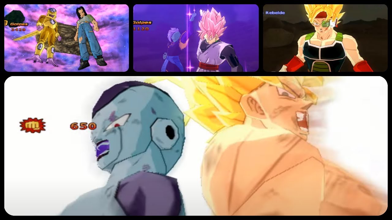 DRAGON BALL Z BUDOKAI TENKAICHI 4 BETA XI  *TODOS LOS ATAQUES DEFINITIVOS*