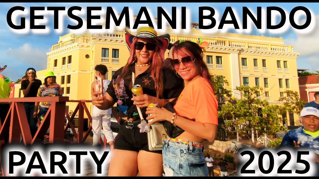 The Wildest Party in Colombia: Cartagena Independence BANDO  Festival 2025 - Getsemaní Chaos!