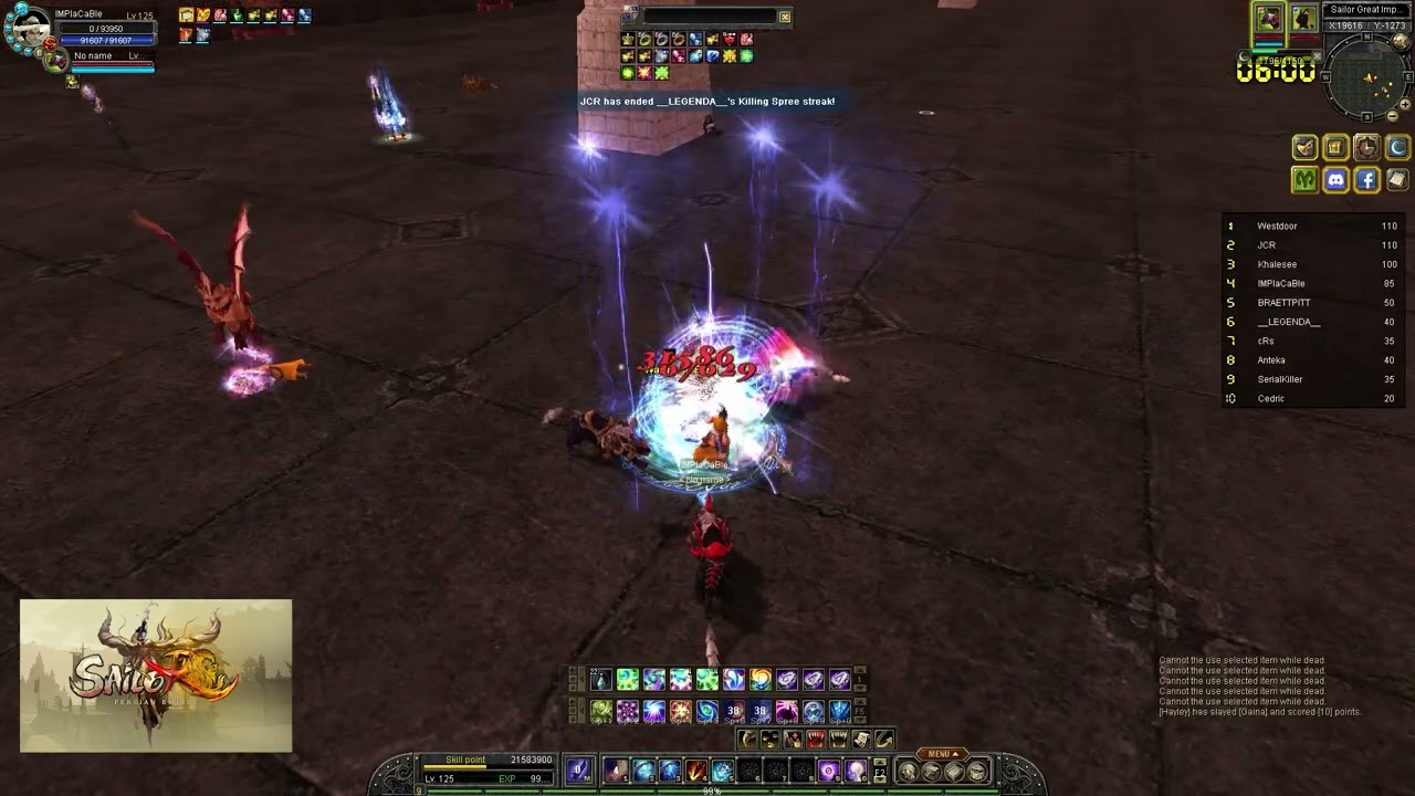 Sailor Online Carnage Arena (clutching for 1st spot)