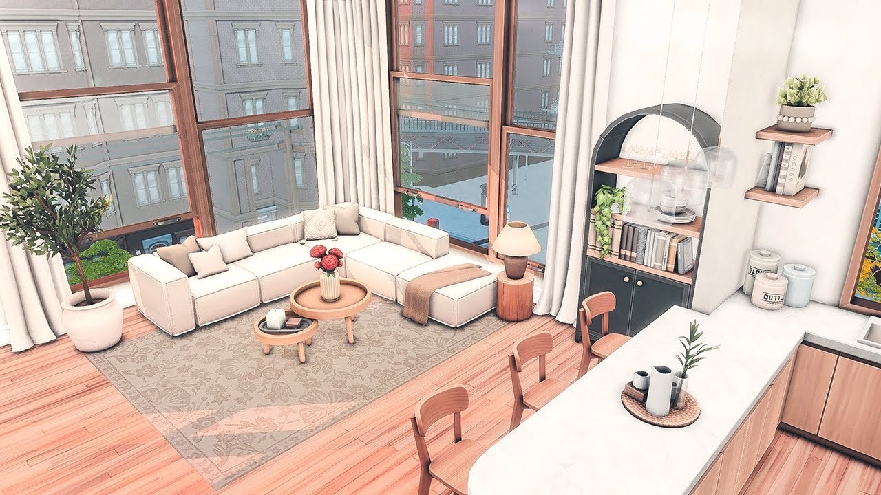 The Sims 4 17 Culpepper House Renovation + HOW TO Place Apartments from the gallery  ✨