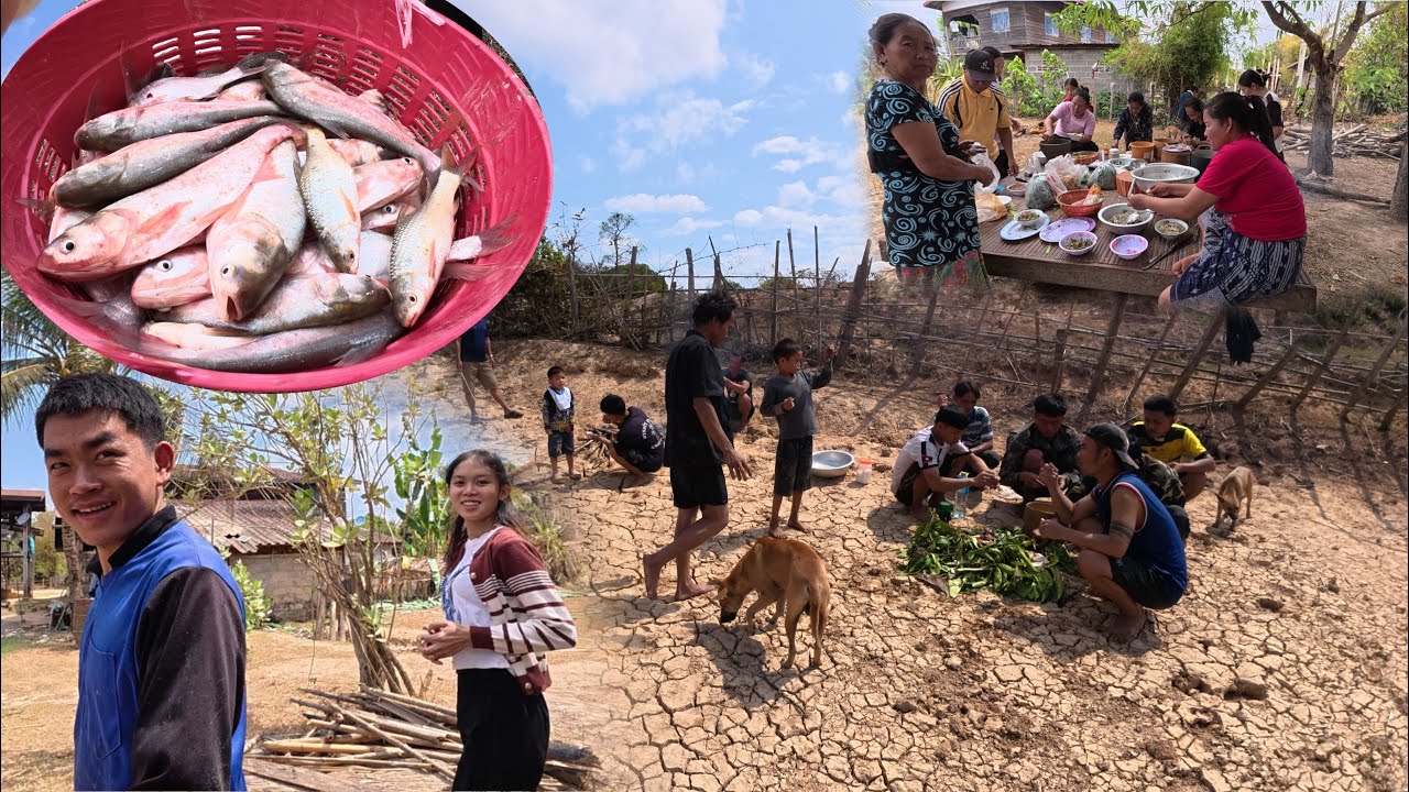 เตรียมงานแต่งบ่าวสินสาวน้ำอ้อย/ກຽມງານແຕ່ງບ່າວສິນສາວນ້ຳອ້ອຍ