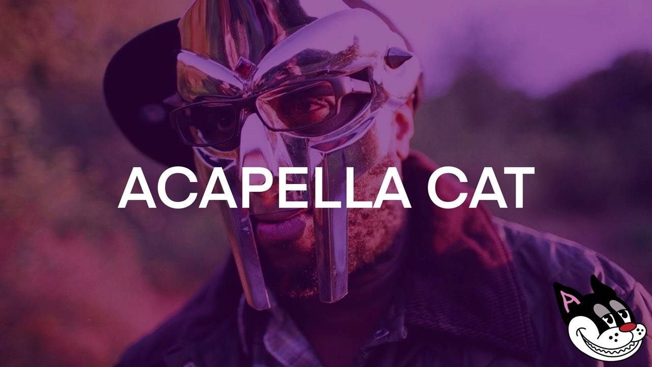 MF DOOM feat. Count Bass D - Potholderz Acapella 87 BPM - 4K Acapella Cat