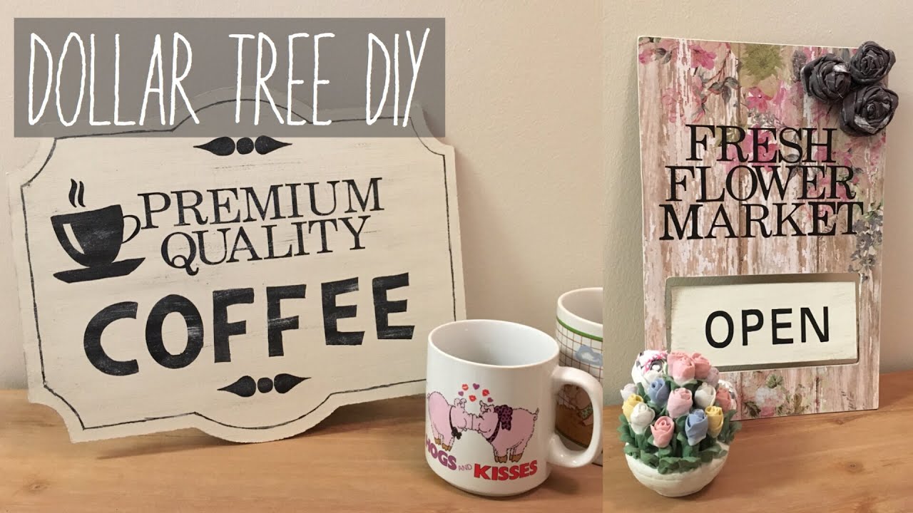 DOLLAR TREE DIY FARMHOUSE DECOR!!!