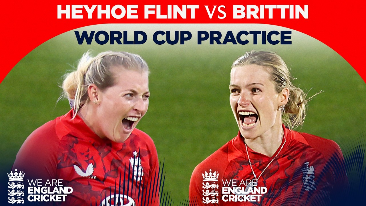 🔴 LIVE CRICKET | England Women Intra-Squad - Team Brittin v Team Heyhoe Flint | 26 March 2026