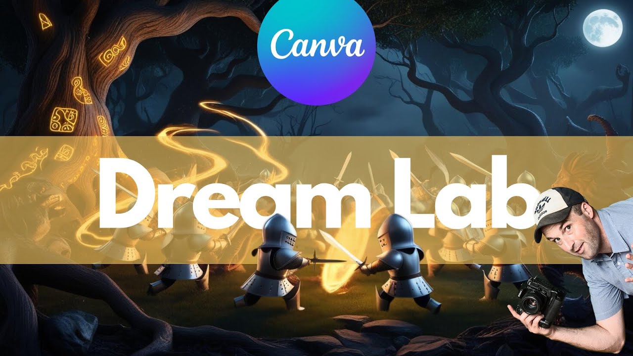 Canva Dream Lab – the new Canva AI text to image tool!