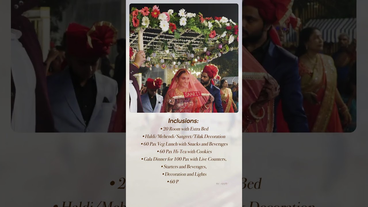 Plan Your destination wedding at Nilansh Theme Park