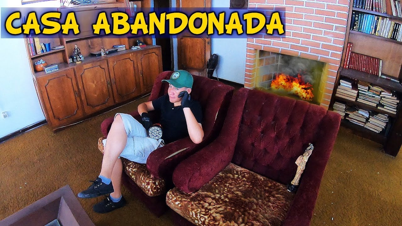Casa de Ricos abandonada com todos os móveis dentro ( Parte 1 )