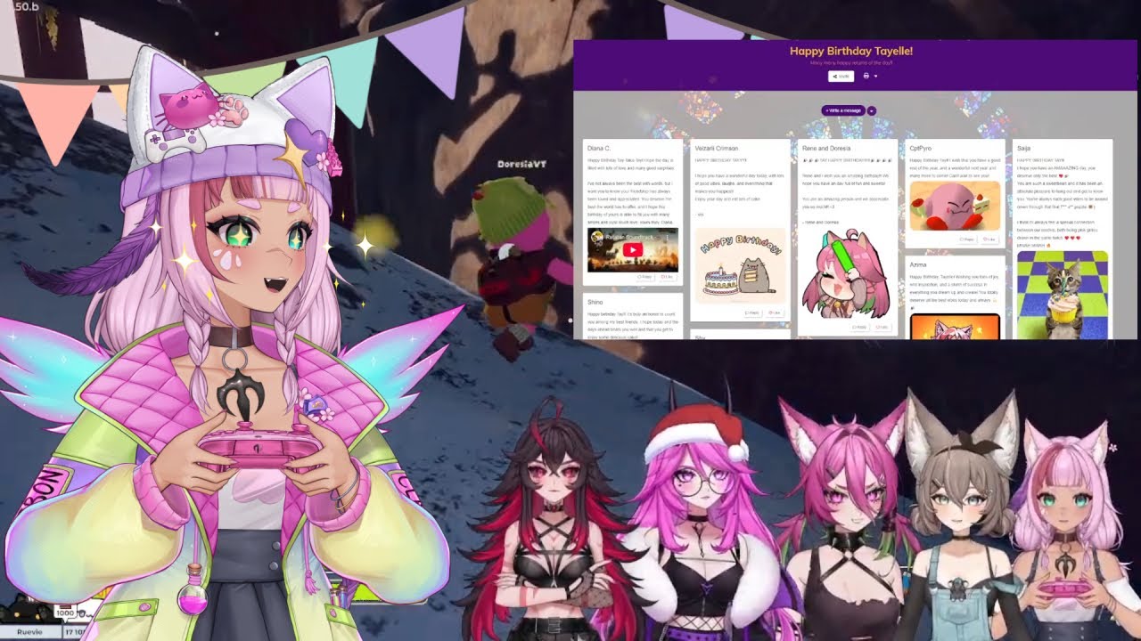 It's a BirthTay Celebration! Peak with Doresia , Saijavt , Niskii , & Velzarii , FFXIV & MORE