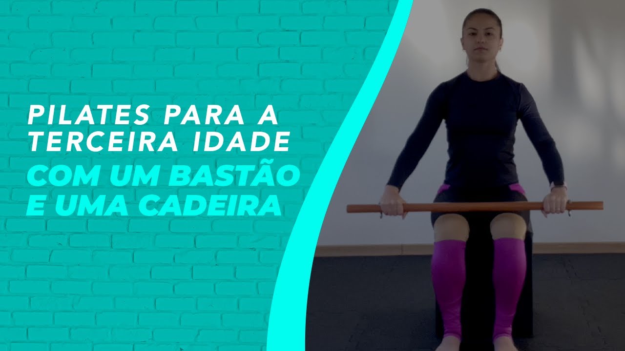Aula de Pilates para Terceira Idade fazer em casa