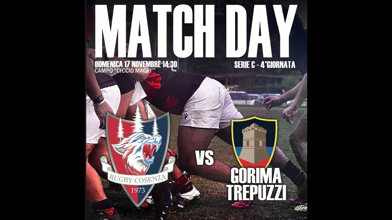 Rugby Cosenza vs Trepuzzi Rugby - Serie C 2024-25