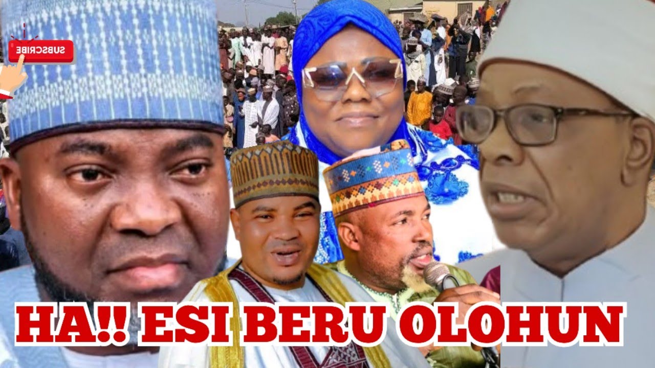 HA!! ESI BERU OLOHUN LECTURES: FADILATUS-SHEIKH ABDULLAH OLOHUNKEMI ARADEMI
