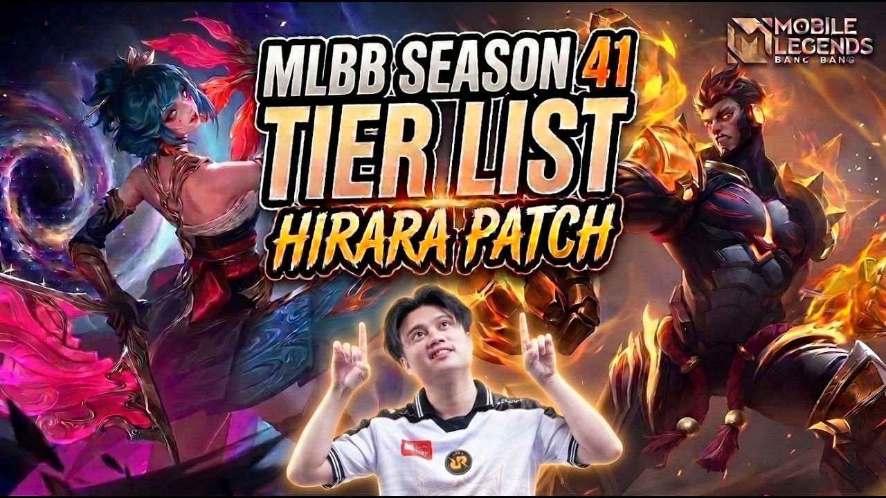TIER-LIST MOBILE LEGENDS: СЕЗОН 41 (ПАТЧ HERRARA, ИЮЛЬ 2026) | MLBB