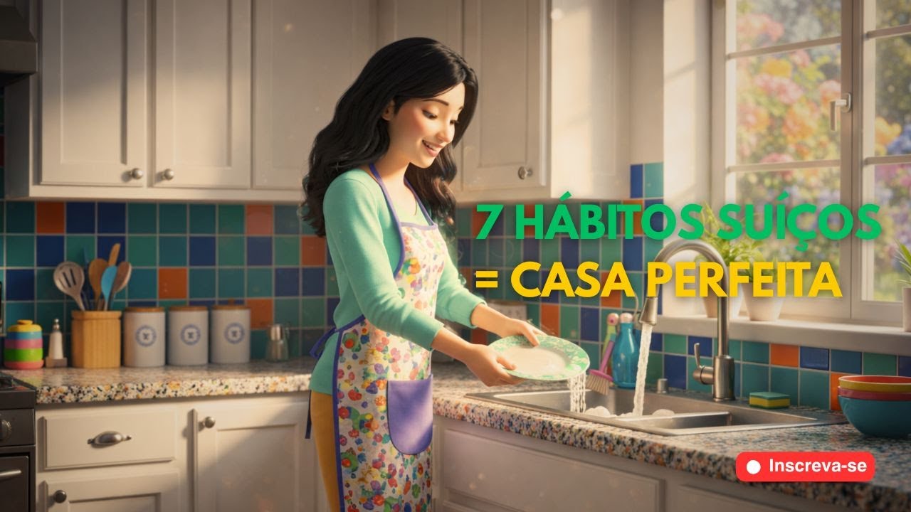Eu Adotei 7 Práticas Suíças e Minha Casa Nunca Mais Foi Bagunçada!
