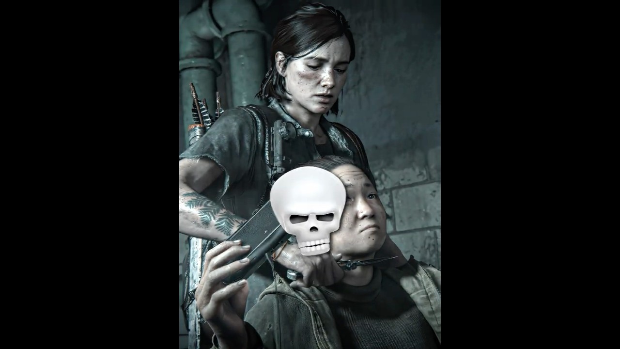 Coldest Ellie Williams Moments 💀 [4K] | #THELASTOFUS #shorts