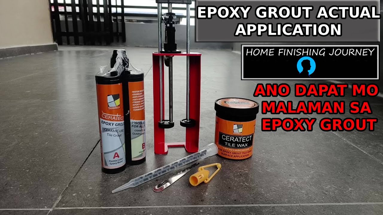 Epoxy Grout Actual Application   Ano ang dapat mong Malaman sa Epoxy Grout