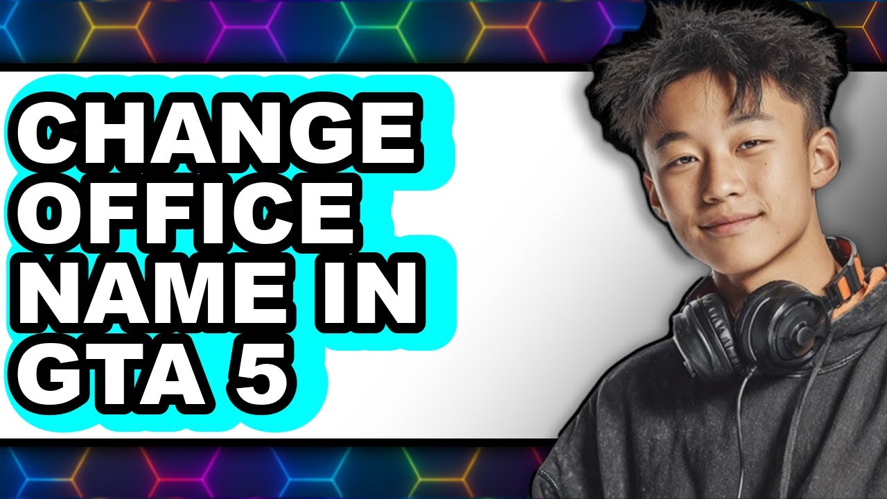 How to Change Office Name in Gta 5 (easy Method)