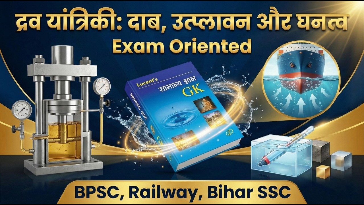 100% Concept Clarity | द्रव दाब – उत्प्लावन – घनत्व #science #bpsc #ssc #railway #biharssc #trending