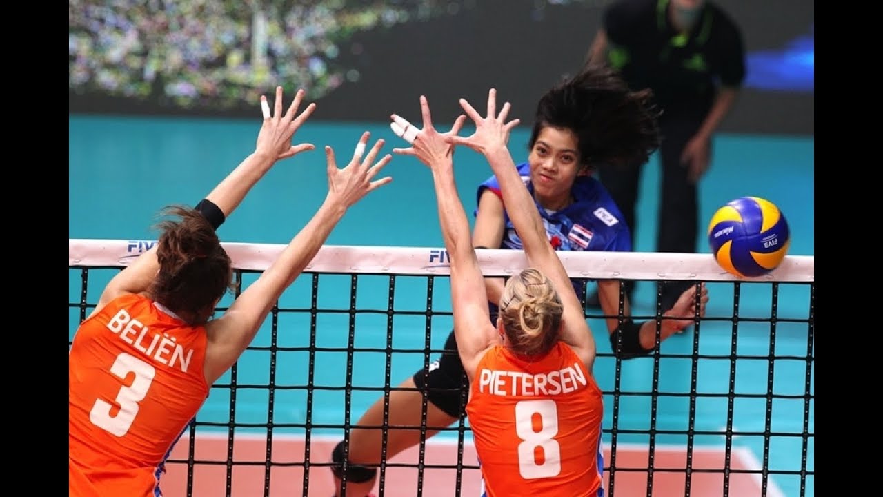 Thailand vs Netherlands Volleyball Montreux Volley Masters 2016